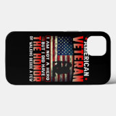 アメリカ退役軍人ザオナー38 Case-Mate iPhoneケース (裏面 (横))