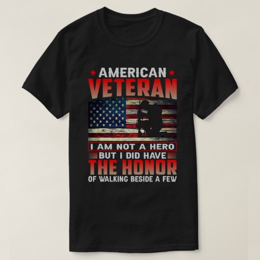 アメリカ退役軍人ザオナー38 Tシャツ (デザイン正面)