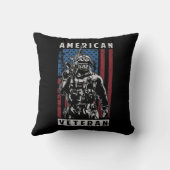 アメリカ退役軍人 クッション (裏面)