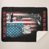 アメリカ退役軍人 シェルパブランケット (正面(横))