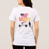 アメリカ退役軍人 トライブレンドTシャツ (裏面)