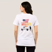 アメリカ退役軍人 トライブレンドTシャツ (裏面全面)