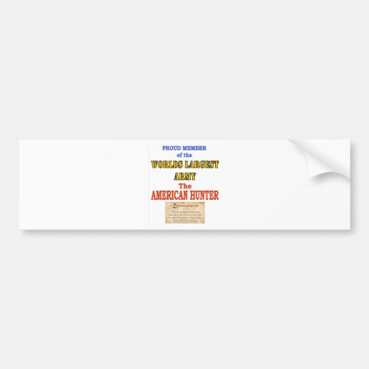 アメリカ退役軍人 バンパーステッカー (正面)