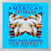 アメリカ退役軍人 ポスター (正面)