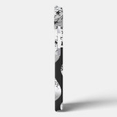 アメリカ退役軍人 - 白いヴィンテージ 縦デザイン Case-Mate iPhoneケース (裏面 / 左)