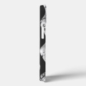 アメリカ退役軍人 - 白いヴィンテージ 縦デザイン Case-Mate iPhoneケース (裏面 / 右)