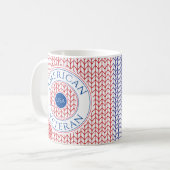 アメリカ退役軍人 白マグカップ コーヒーマグカップ (正面左)
