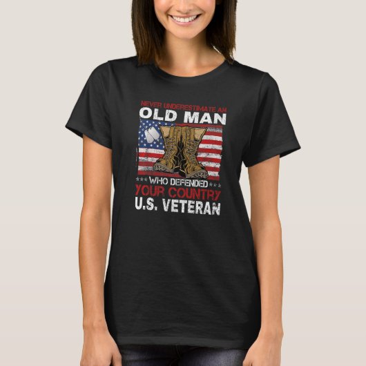 アメリカ退役軍人 米愛国者 ベテランズデー Tシャツ (正面)