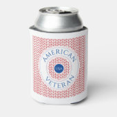 アメリカ退役軍人 缶クーラー (缶裏面)