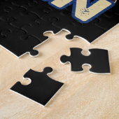 アメリカ退職した消防士隊長の引退 ジグソーパズル (側面)