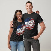 アメリカ通りブラックTシャツ Tシャツ (ユニセックス)