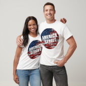 アメリカ通りホワイトTシャツ Tシャツ (ユニセックス)