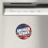 アメリカ通りラウンドマグネット マグネット (インサイチュ (食洗機))