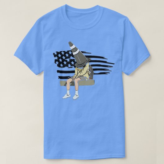アメリカ通り Tシャツ (デザイン正面)