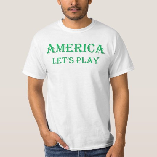 アメリカ遊 Tシャツ (正面)