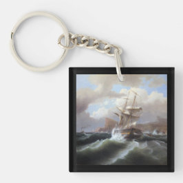 アメリカ遭難船1841年 キーホルダー