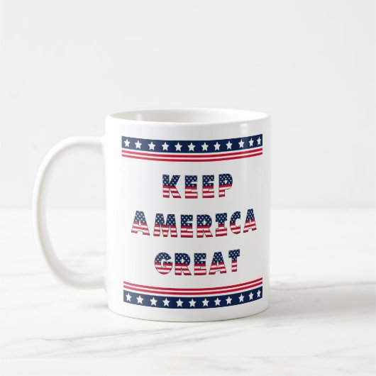 アメリカ選挙パーティー集！ コーヒーマグカップ (左)