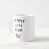 アメリカ選挙パーティー集! コーヒーマグカップ (正面左)