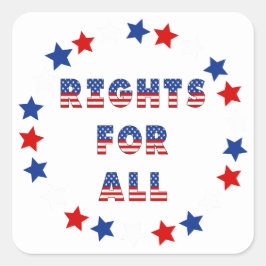 アメリカ選挙パーティー集！ スクエアシール