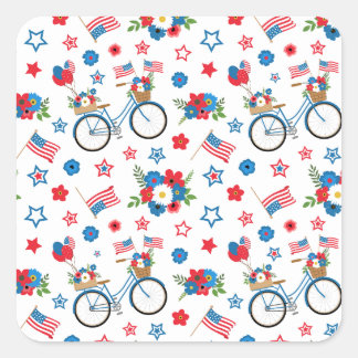 アメリカ選挙パーティー集！ スクエアシール