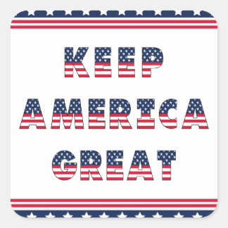 アメリカ選挙パーティー集！ スクエアシール