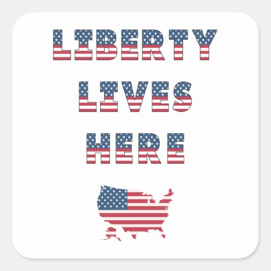 アメリカ選挙パーティー集！ スクエアシール (正面)