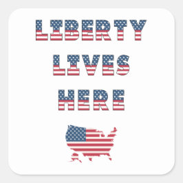 アメリカ選挙パーティー集！ スクエアシール