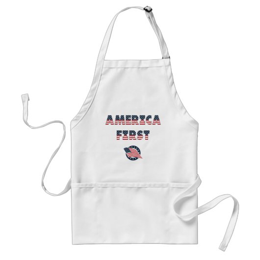 アメリカ選挙パーティー集! スタンダードエプロン (正面)