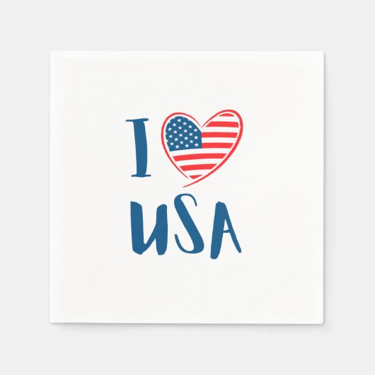 アメリカ選挙パーティー集！ スタンダードカクテルナプキン (正面)