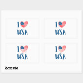 アメリカ選挙パーティー集！ 長方形シール (シート)