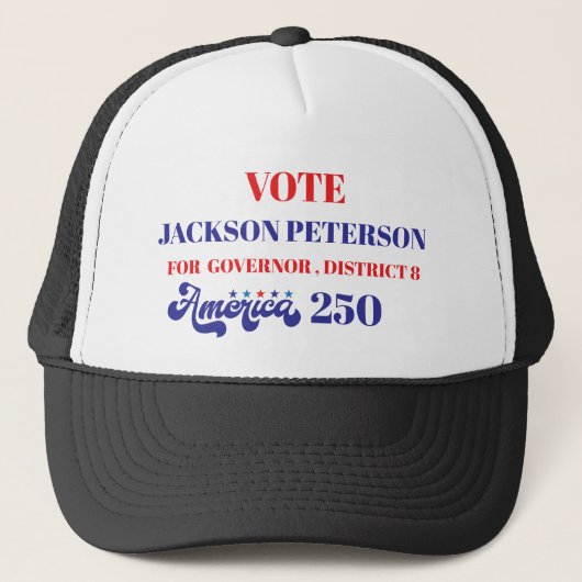 アメリカ選挙2026年政治キャンペーン キャップ (正面)