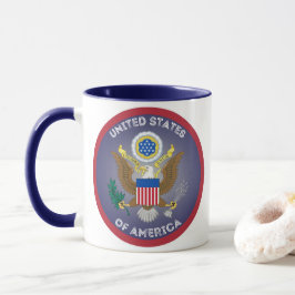 アメリカ遺産エンブレム マグカップ