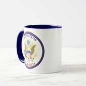 アメリカ遺産エンブレム マグカップ (正面左)