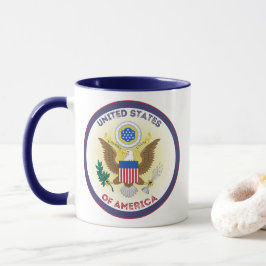 アメリカ遺産エンブレム マグカップ