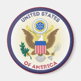 アメリカ遺産エンブレム マグネット
