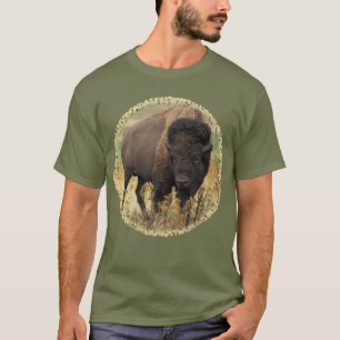 アメリカ野牛のTシャツ Tシャツ