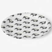 アメリカ野牛 ペーパープレート (アングル)