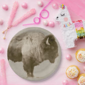 アメリカ野牛 ペーパープレート (パーティー)