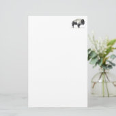 アメリカ野牛 便箋 (スタンド正面)