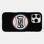 アメリカ野球チーム iPhoneケース (裏面横)
