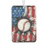 アメリカ野球 カーエアーフレッシュナー (裏面)