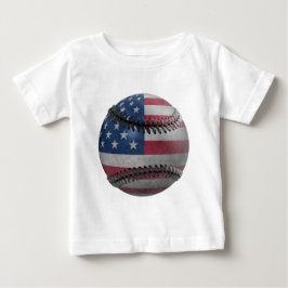 アメリカ野球 ベビーTシャツ