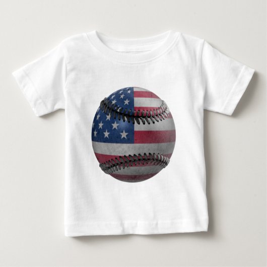 アメリカ野球 ベビーTシャツ (正面)