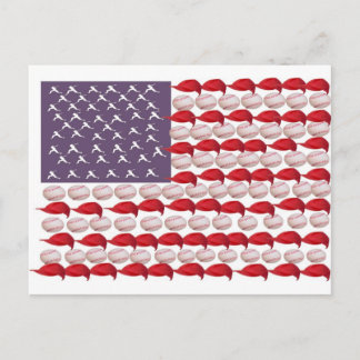 アメリカ野球 ポストカード