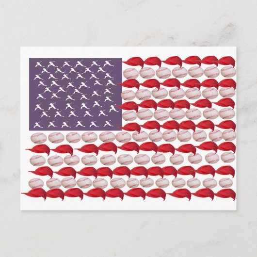 アメリカ野球 ポストカード (正面)