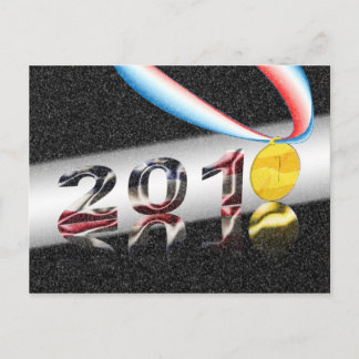 アメリカ金ゴールド勲章 ポストカード