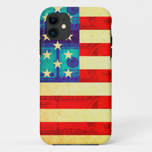 アメリカ金国旗 iPhone 11 ケース