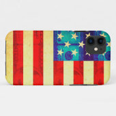 アメリカ金国旗 Case-Mate iPhoneケース (裏面(横))