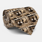 アメリカ鐘の理髪店のヴィンテージ ネクタイ (ロール)