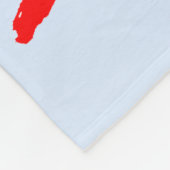 アメリカ陸上競技パーソナライズされたフリースブランケット フリースブランケット (角)